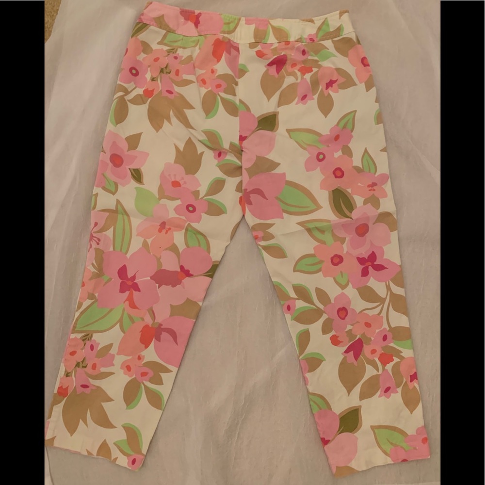 Ann Taylor Loft floral pants